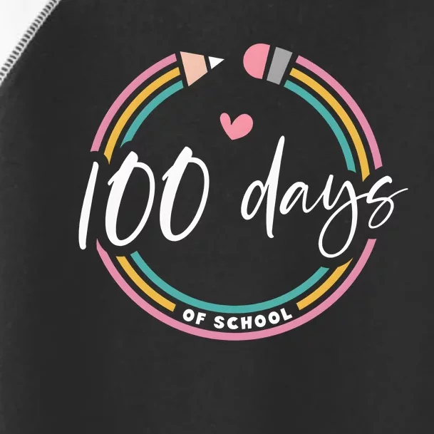 100 Days Teacher 100 Days Of School Toddler Fine Jersey T-Shirt