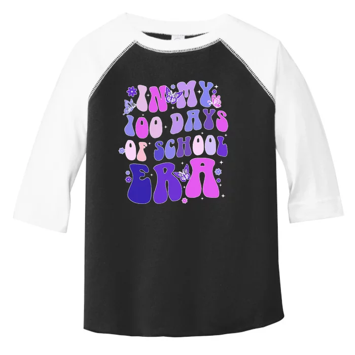 100th Day Teacher Girl In My 100 Days Of School Era Toddler Fine Jersey T-Shirt