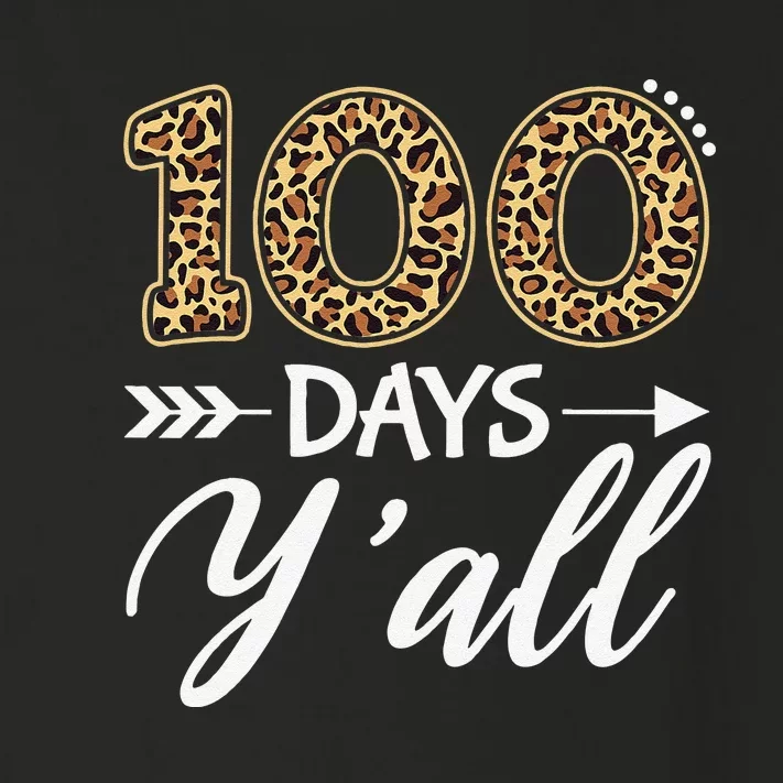 100 Days Y'all Teacher Or Student 100th Day Of School Toddler Long Sleeve Shirt