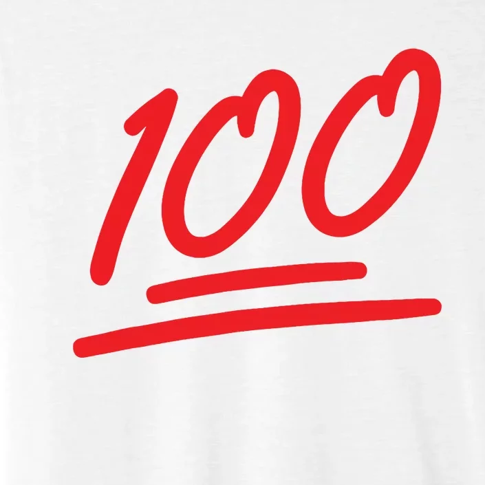 100 Emoticon Funny 100 Emote Art Cool Fun One Hundred ChromaSoft Performance T-Shirt