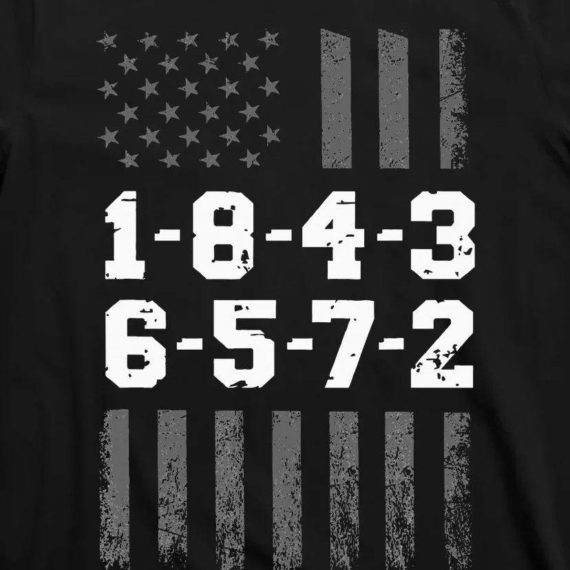 18436572 Engine Firing Order V8 Small Block Mechanic T-Shirt