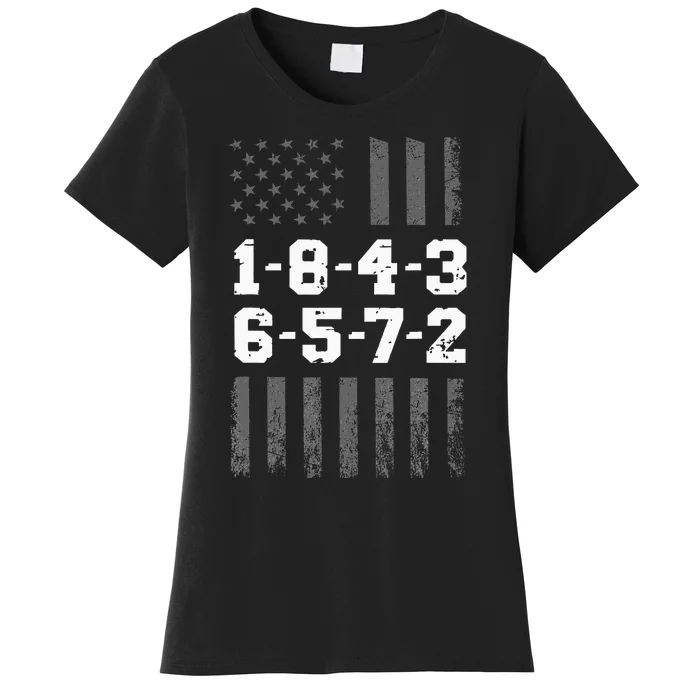 18436572 Engine Firing Order V8 Small Block Mechanic Women's T-Shirt