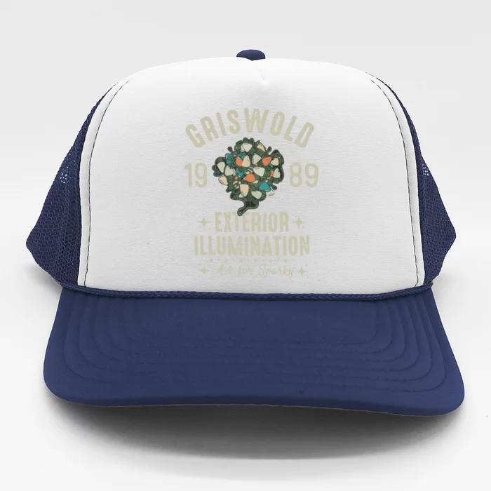 1989 Exterior Illumination Funny Christmas Lighting Trucker Hat