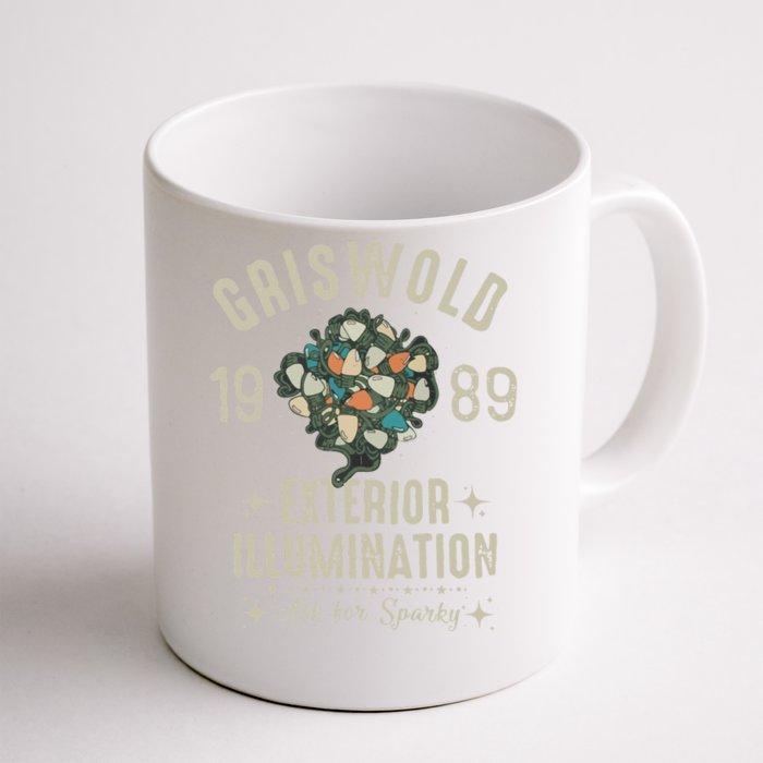 1989 Exterior Illumination Funny Christmas Lighting Front & Back Coffee Mug