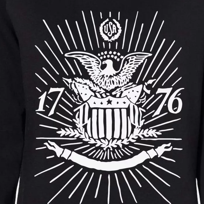 1776 E Pluribus Unum Womens California Wash Sweatshirt