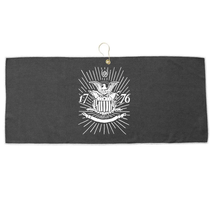 1776 E Pluribus Unum Large Microfiber Waffle Golf Towel