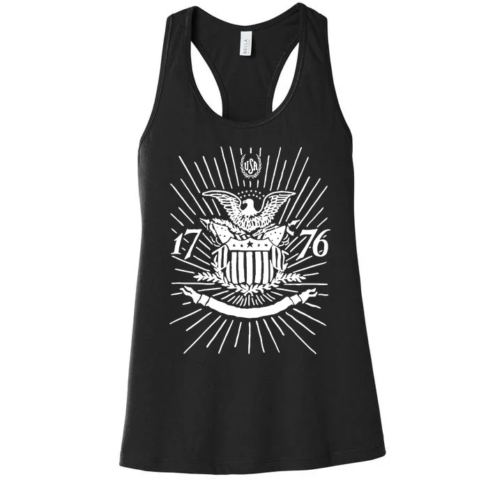 1776 E Pluribus Unum Women's Racerback Tank