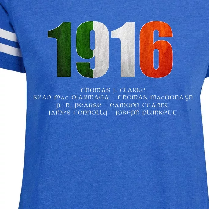 1916 Easter Rising Signatories Commemorative Enza Ladies Jersey Football T-Shirt