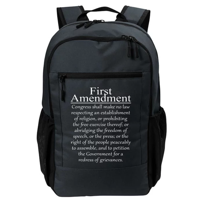 1st First Amendment US Constitution Patriot US History Daily Commute Backpack