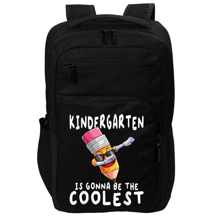 1st First Day Of Kindergarten Coolest Back To School Boy Impact Tech Backpack