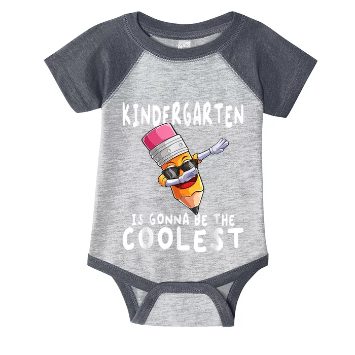 1st First Day Of Kindergarten Coolest Back To School Boy Infant Baby Jersey Bodysuit