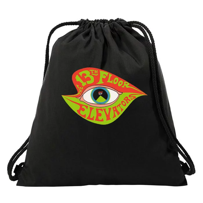 13th Floor Elevators Drawstring Bag