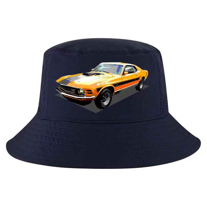 1970 Ford Mustang Mach I, Ideal Birthday Present Or Gift Cool Comfort Performance Bucket Hat