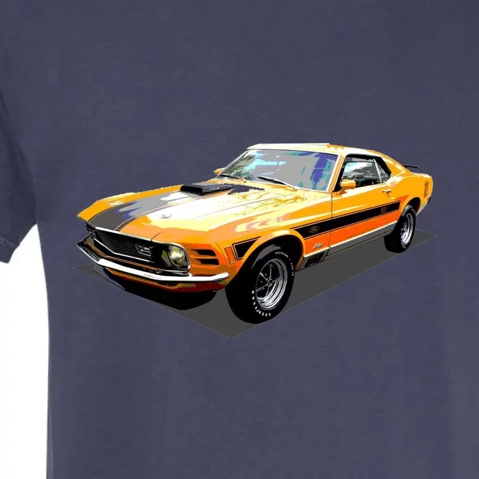 1970 Ford Mustang Mach I, Ideal Birthday Present Or Gift Garment-Dyed Heavyweight T-Shirt