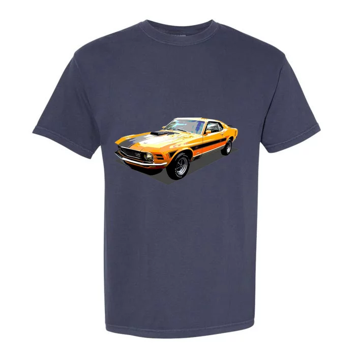 1970 Ford Mustang Mach I, Ideal Birthday Present Or Gift Garment-Dyed Heavyweight T-Shirt