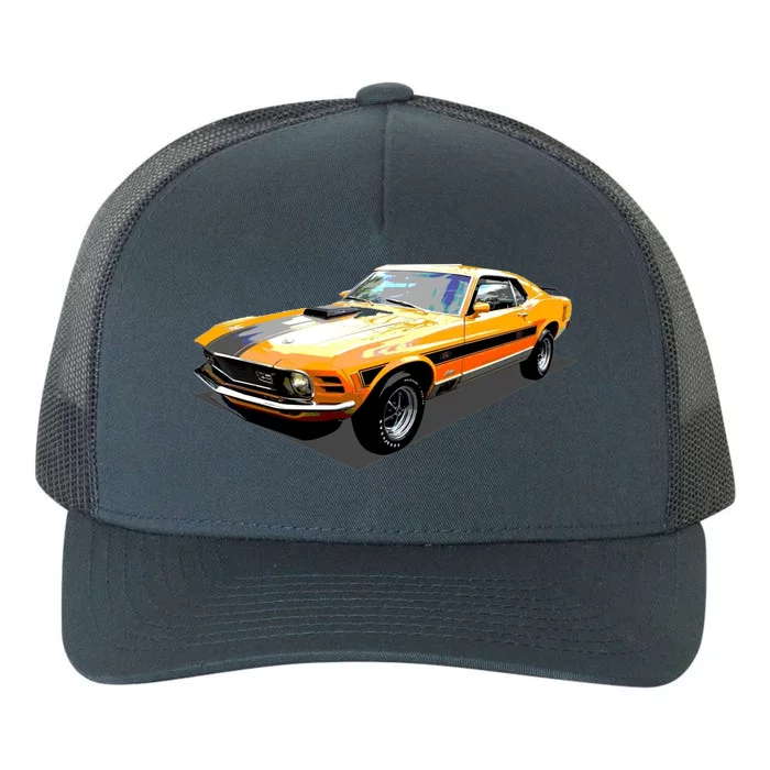 1970 Ford Mustang Mach I, Ideal Birthday Present Or Gift Yupoong Adult 5-Panel Trucker Hat