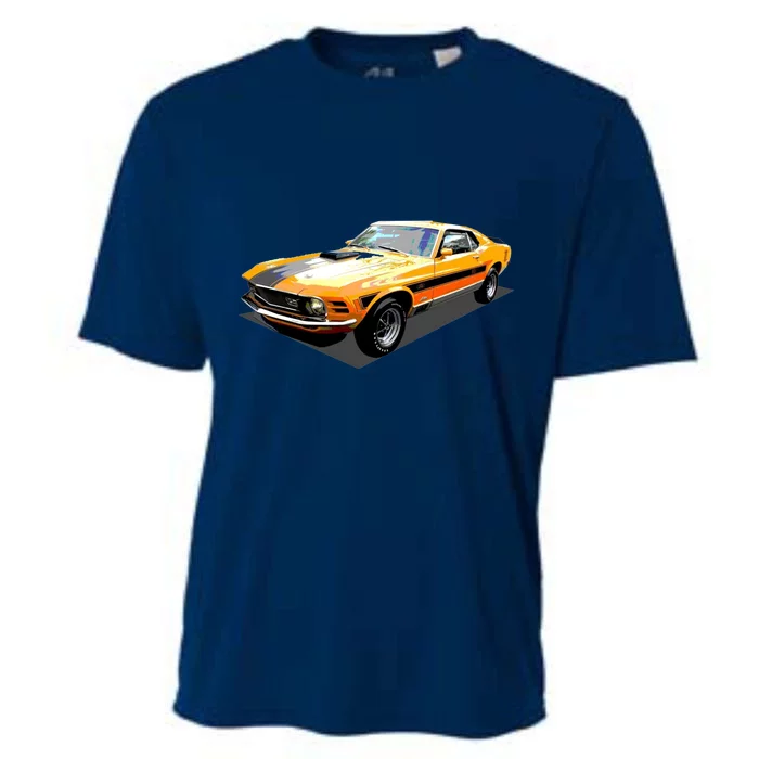 1970 Ford Mustang Mach I, Ideal Birthday Present Or Gift Cooling Performance Crew T-Shirt