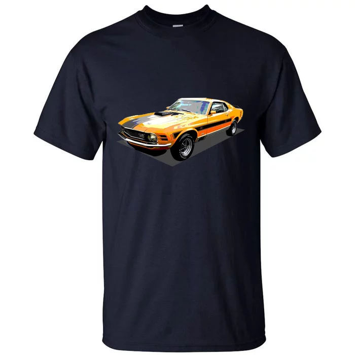 1970 Ford Mustang Mach I, Ideal Birthday Present Or Gift Tall T-Shirt