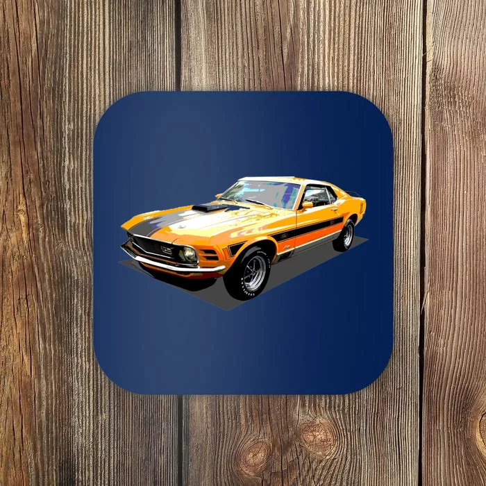 1970 Ford Mustang Mach I, Ideal Birthday Present Or Gift Coaster