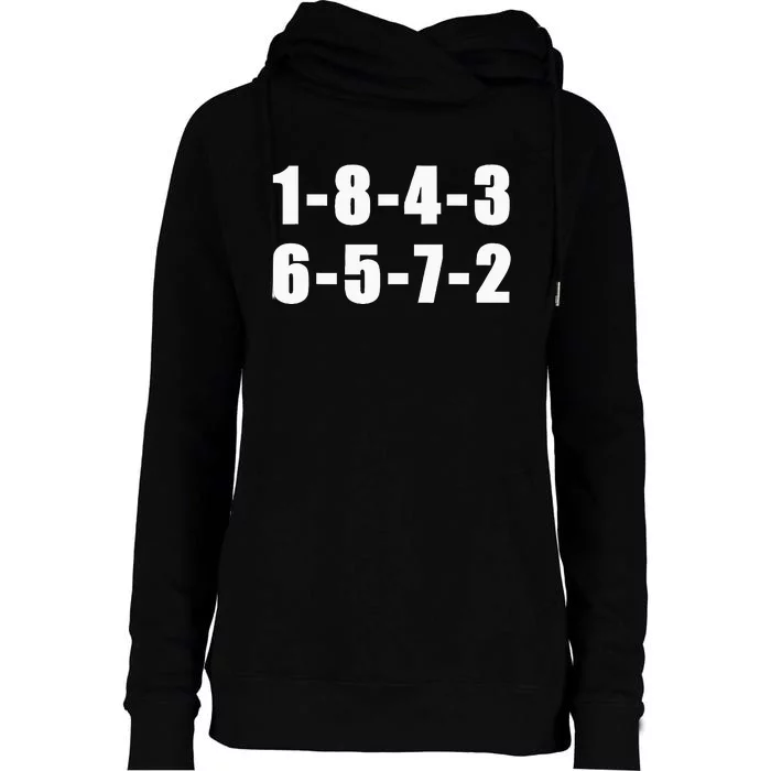 18436572 Firing Order Small Block Engine Womens Funnel Neck Pullover Hood