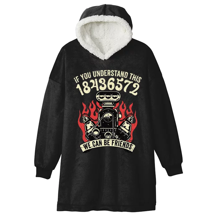 18436572 Firing Order Hooded Wearable Blanket