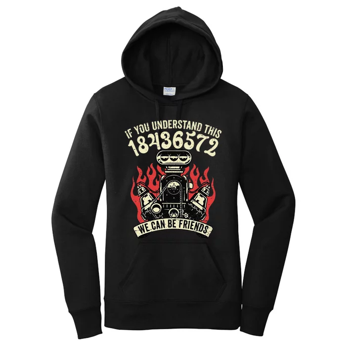 18436572 Firing Order Women's Pullover Hoodie