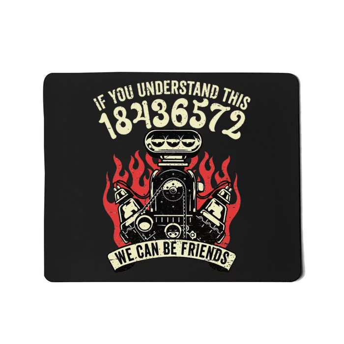 18436572 Firing Order Mousepad