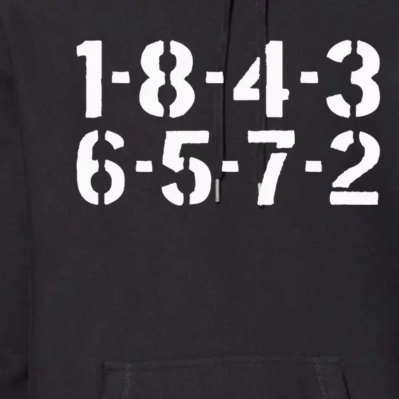 18436572 Firing Order Big Block Engine Car Guy Garage Premium Hoodie