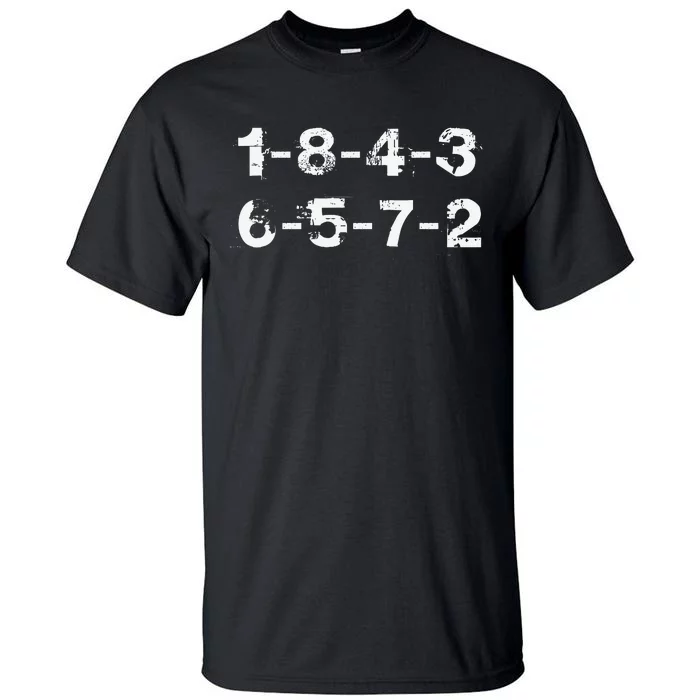 18436572 Firing Order Numbers Funny Tall T-Shirt