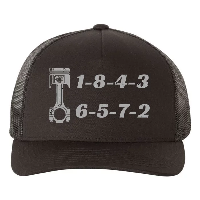 18436572 Firing Order Small Block Engine V8 Big Block Yupoong Adult 5-Panel Trucker Hat