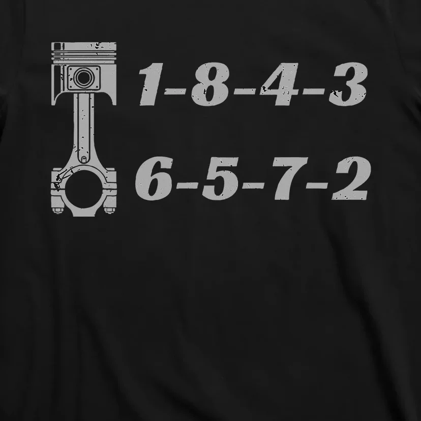 18436572 Firing Order Small Block Engine V8 Big Block T-Shirt