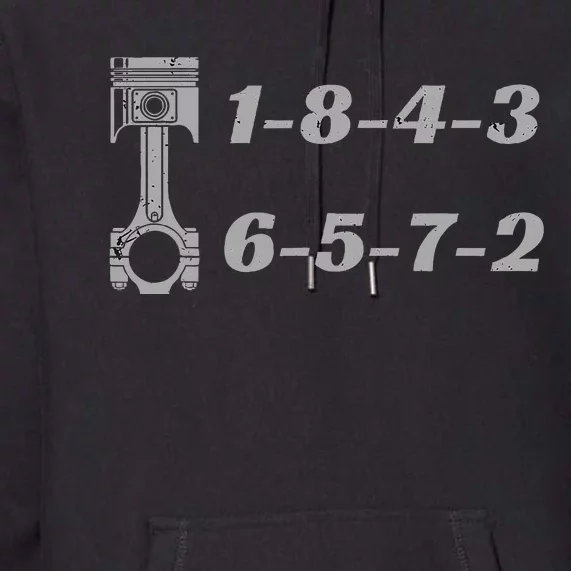 18436572 Firing Order Small Block Engine V8 Big Block Premium Hoodie