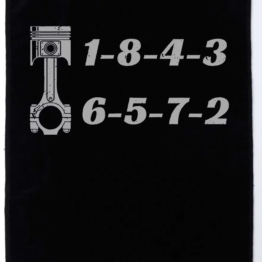 18436572 Firing Order Small Block Engine V8 Big Block Platinum Collection Golf Towel