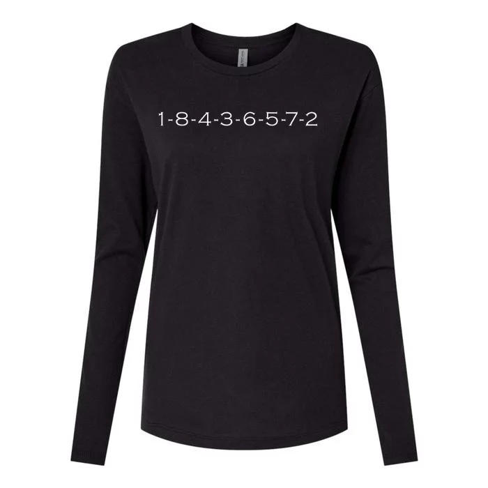 18436572 Firing Order Small Block Engine V8 Big Block Womens Cotton Relaxed Long Sleeve T-Shirt