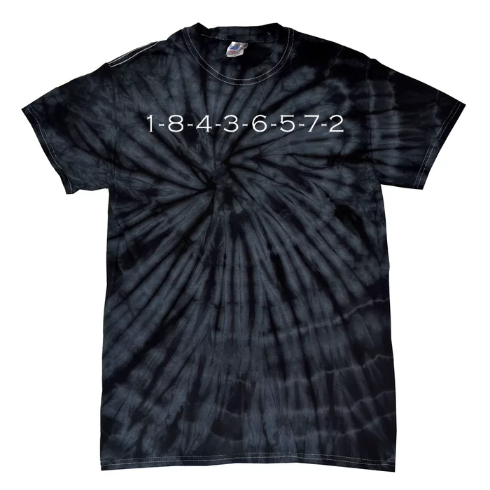 18436572 Firing Order Small Block Engine V8 Big Block Tie-Dye T-Shirt