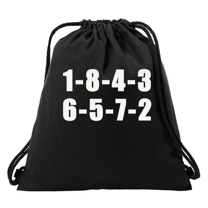 18436572 Firing Order Small Block Engine V8 Big Block Drawstring Bag