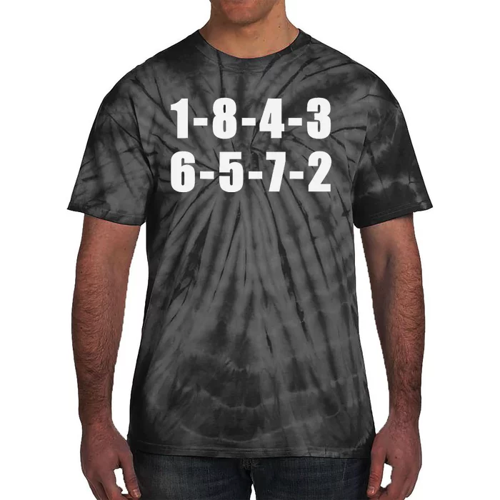 18436572 Firing Order Small Block Engine V8 Big Block Tie-Dye T-Shirt