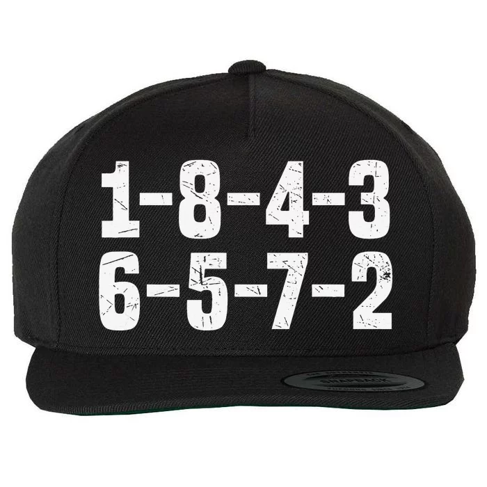 18436572 Firing Order Small Block Engine V8 Big Block Wool Snapback Cap