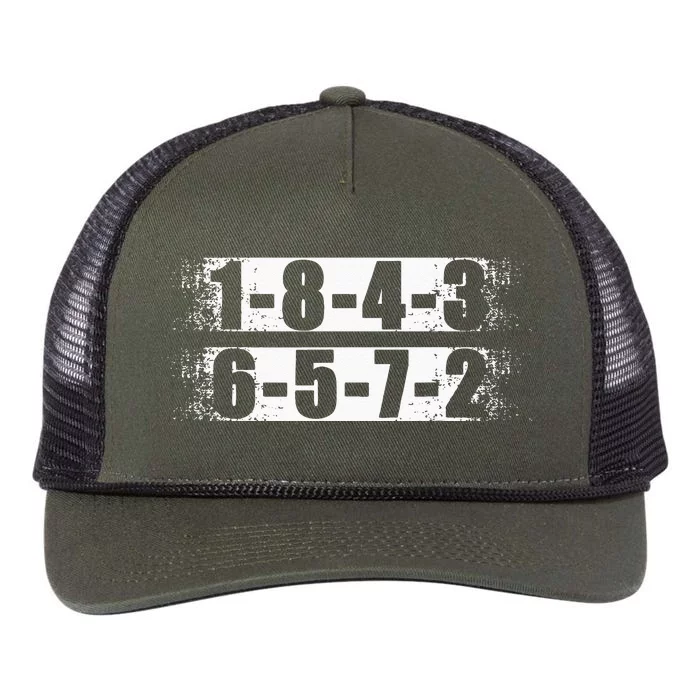 18436572 Firing Order Vintage Retro Rope Trucker Hat Cap