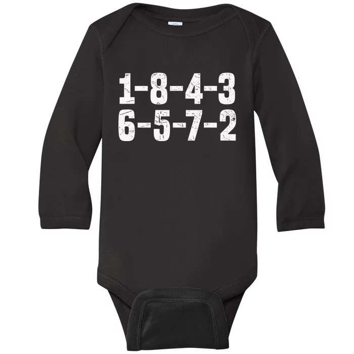 18436572 Firing Order Baby Long Sleeve Bodysuit