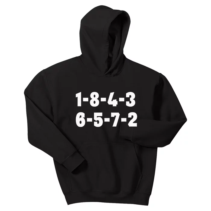 18436572 Firing Order Small Block Engine V8 Big Block Kids Hoodie