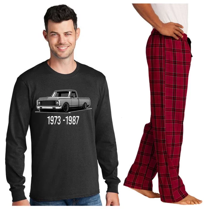 19731987 Funny Squarebody Vintage Long Sleeve Pajama Set