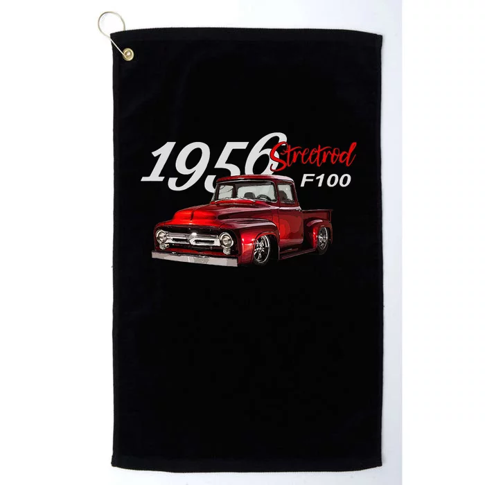 1956 F100 Streetrod Pickup Truck Vintage Pick Up Car Guys Platinum Collection Golf Towel