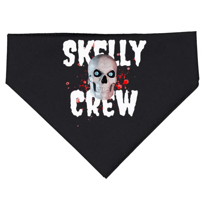 12 Foot Skeleton Club Skelly Crew USA-Made Doggie Bandana