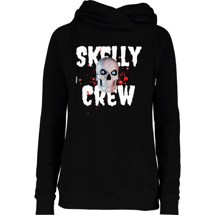 12 Foot Skeleton Club Skelly Crew Womens Funnel Neck Pullover Hood