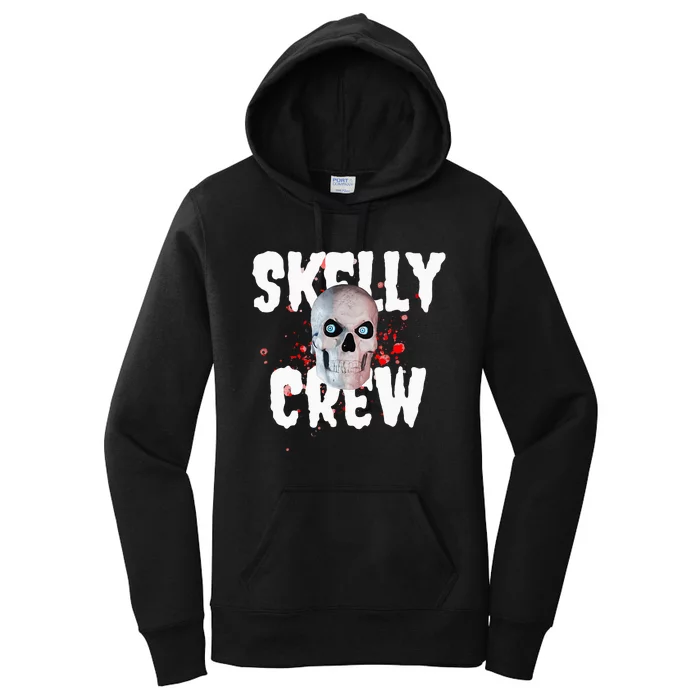 12 Foot Skeleton Club Skelly Crew Women's Pullover Hoodie