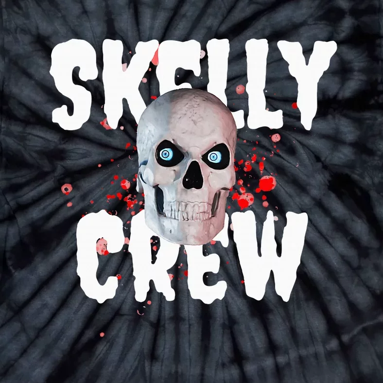 12 Foot Skeleton Club Skelly Crew Tie-Dye T-Shirt