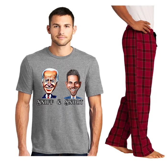 10 For The Big Guy Joe Biden West Wing Laptop Trump China Pajama Set