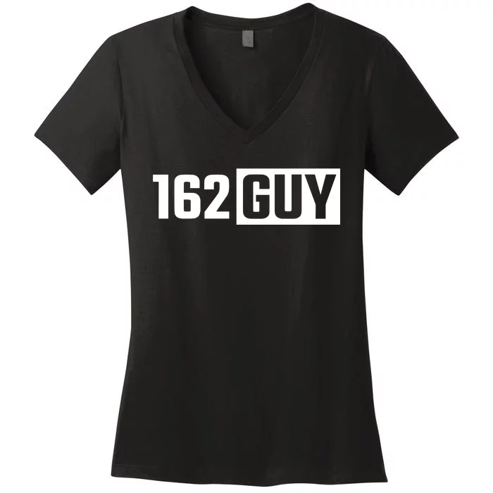 162 Guy Women's V-Neck T-Shirt