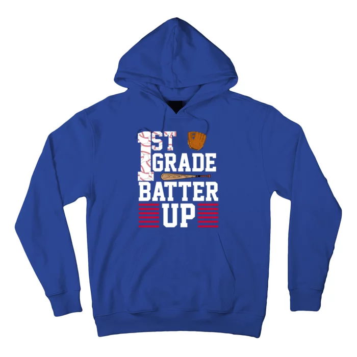 1st Grade Batter Up Hoodie